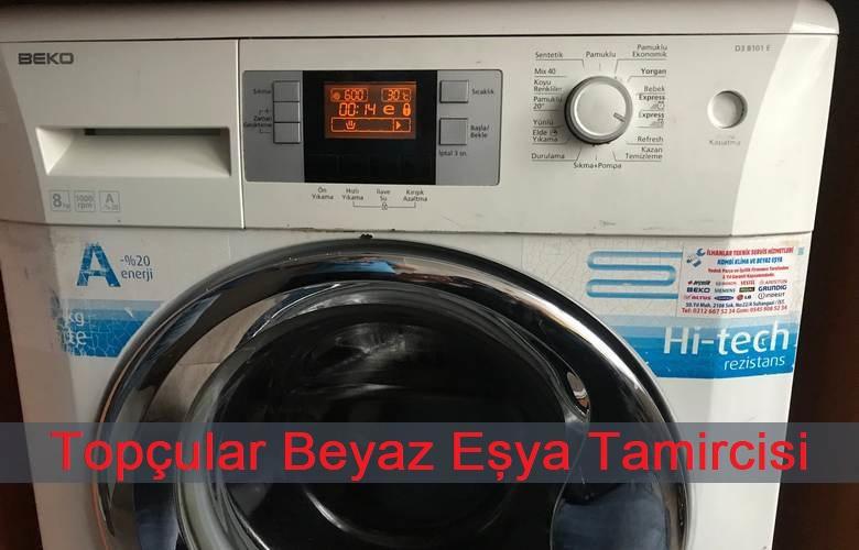 Topcular beyaz eşya servisi